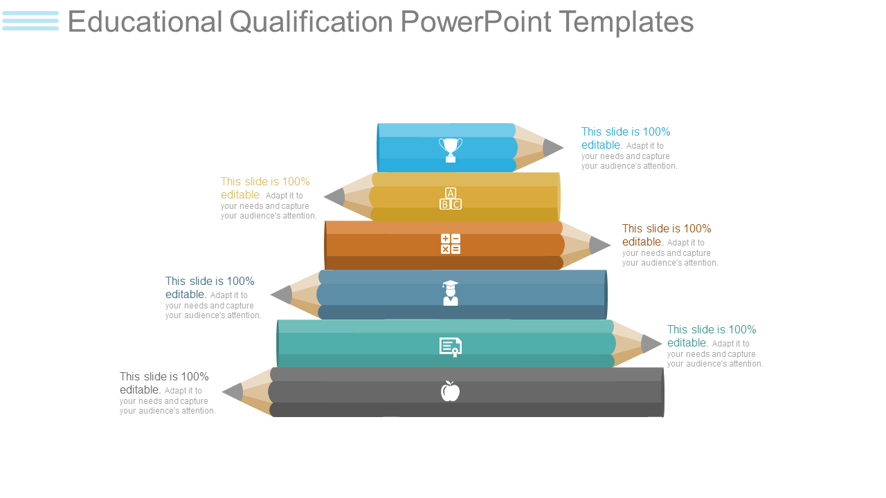 Educational Qualification PowerPoint Template