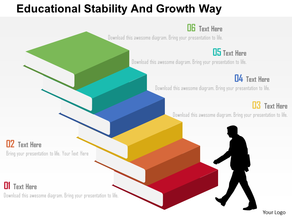 Educational Stability and Growth PPT Slide