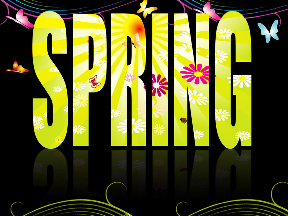 Spring Abstract Background PowerPoint Templates And PowerPoint Backgrounds