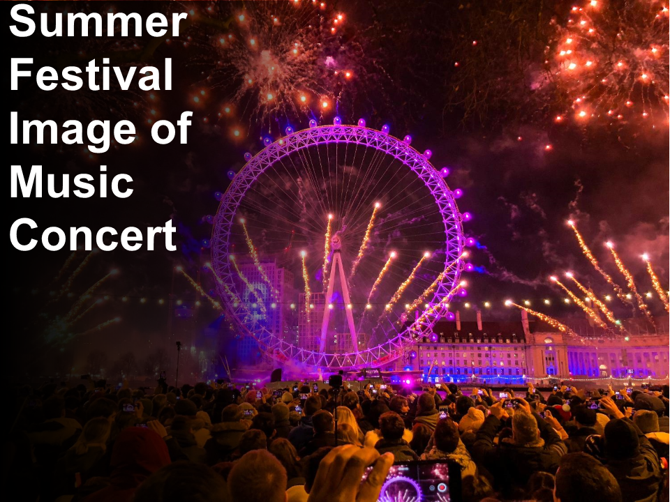 Summer Festival Image Of Music Concert