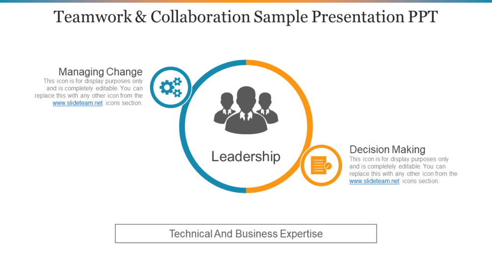 Teamwork and Collaboration Sample Presentation PPT