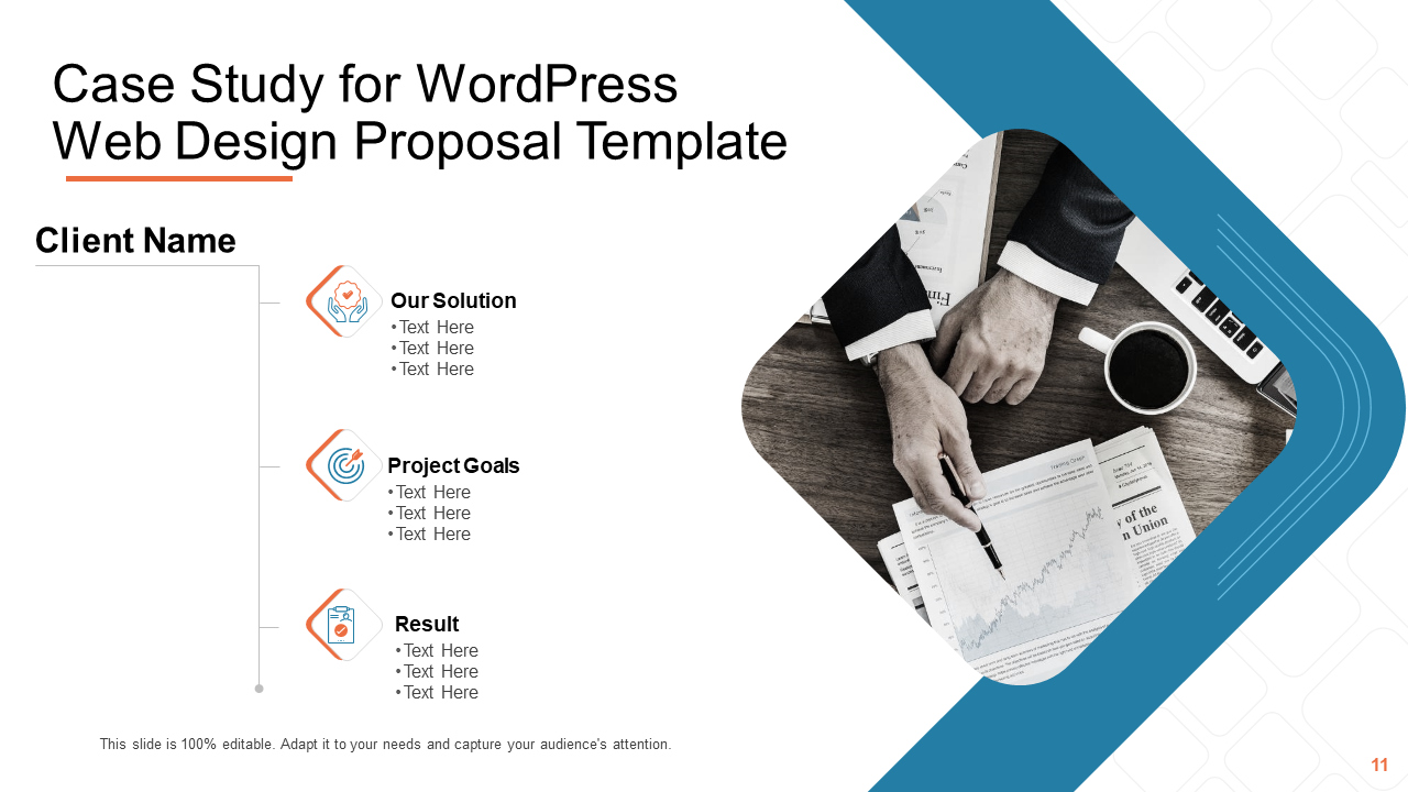 7 WordPress Web Design Proposal PowerPoint Templates