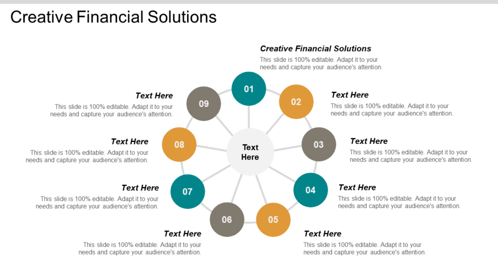 Creative Financial Solutions PPT PowerPoint Presentation Gallery Guidelines