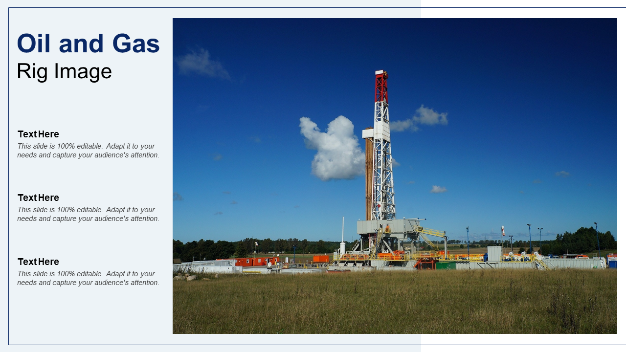 Oil And Gas Rig Image