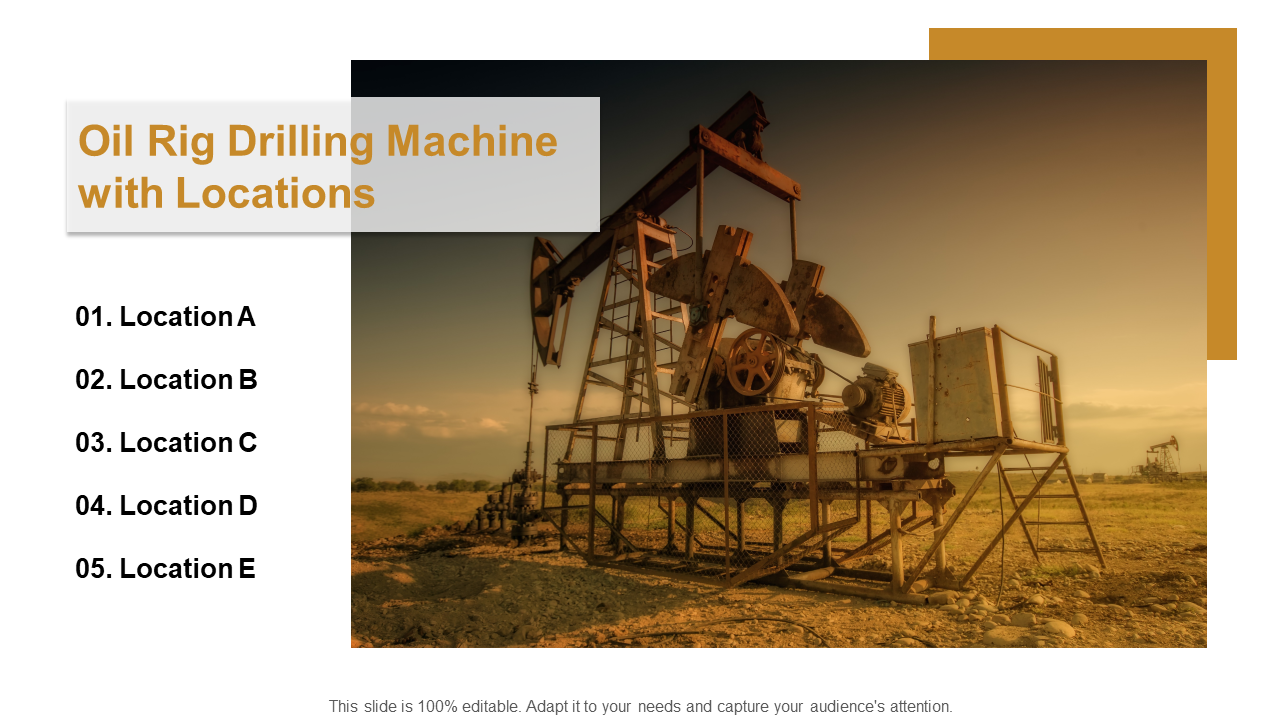 Oil Rig Drilling Machine 