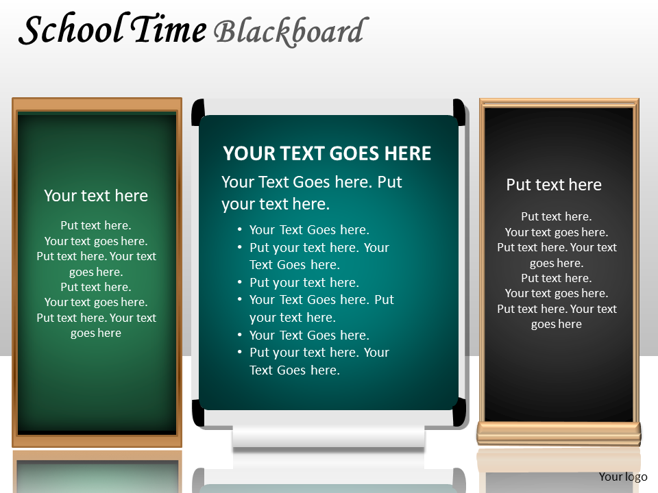 School Blackboard PPT