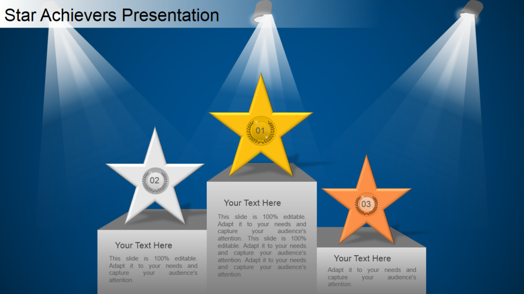 Star Performers Template for Achievers