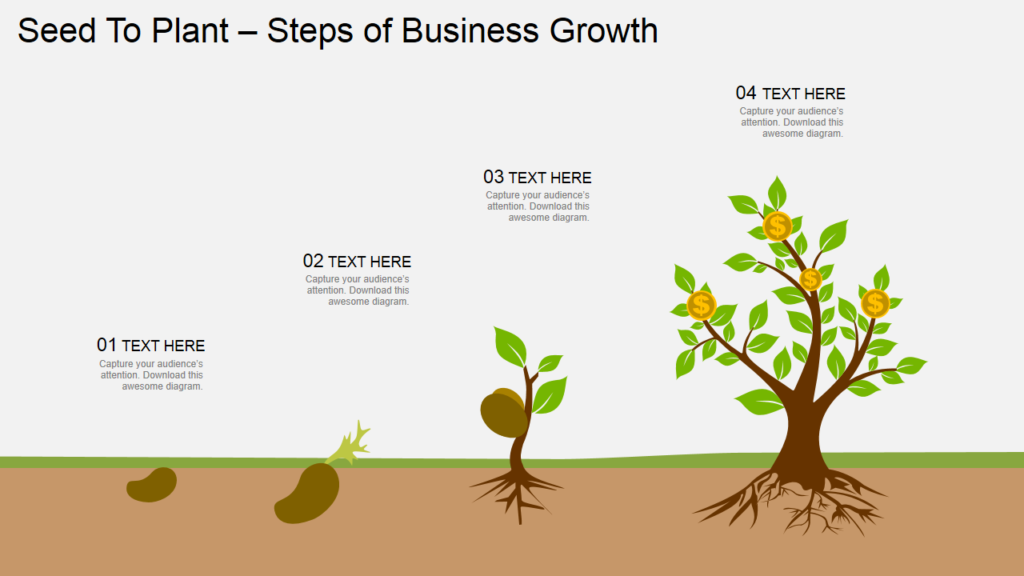 Sow Seeds Business Growth Template 