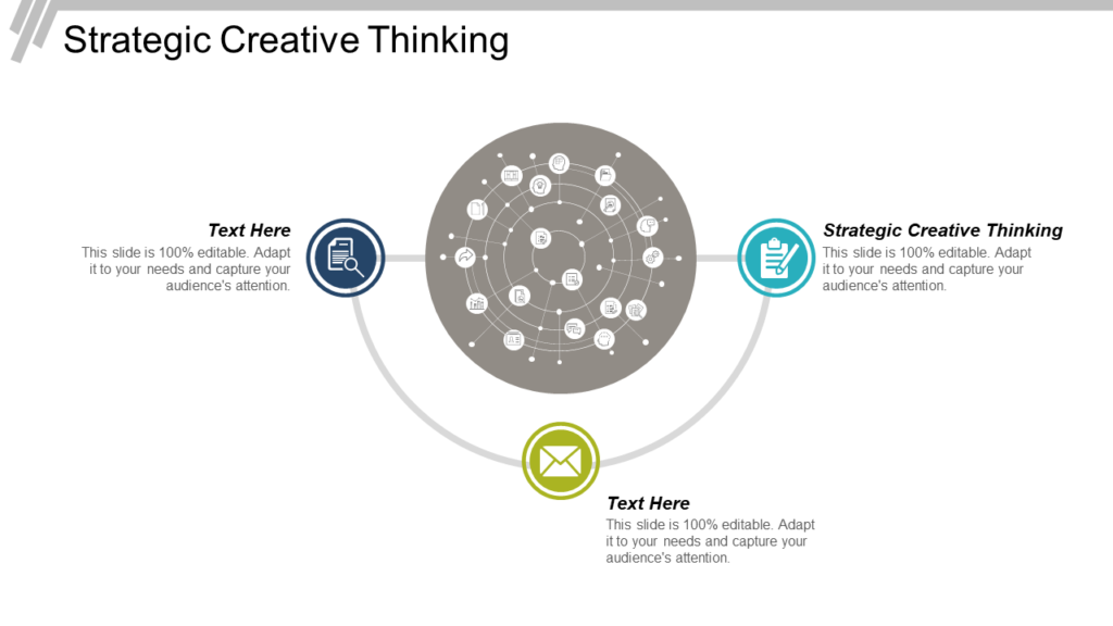 Strategic Creative Thinking PPT PowerPoint Presentation File Slide Portrait