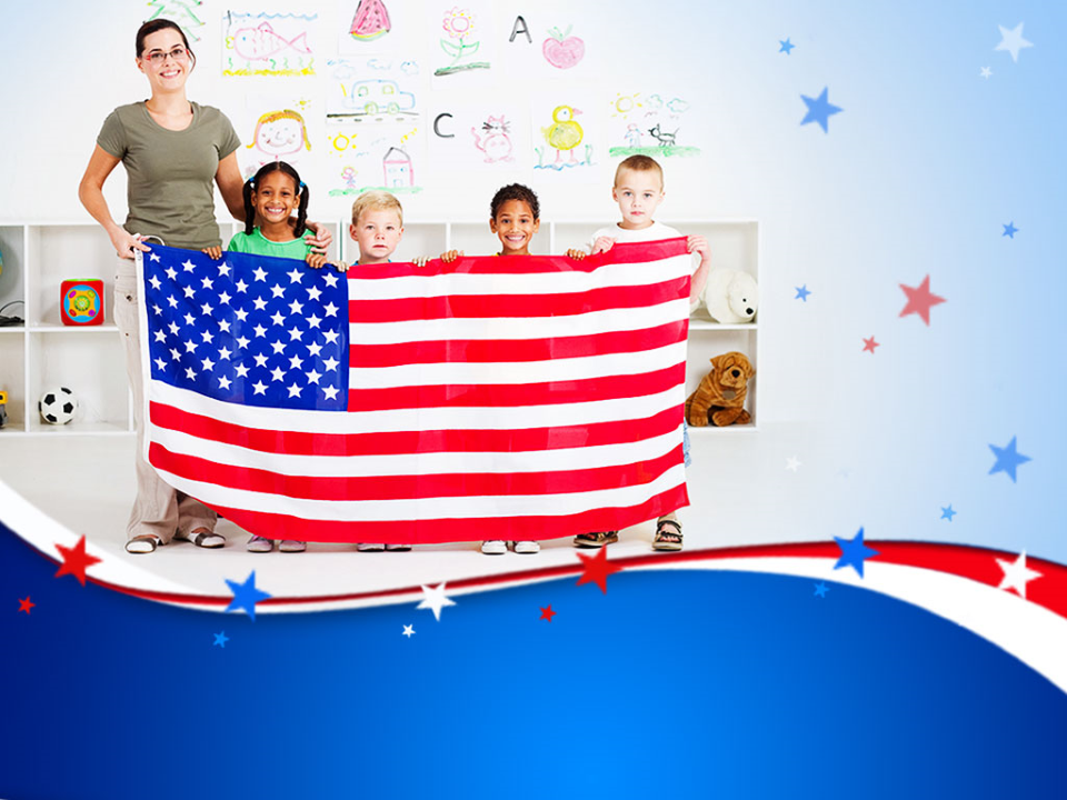 American Students Education PowerPoint Templates