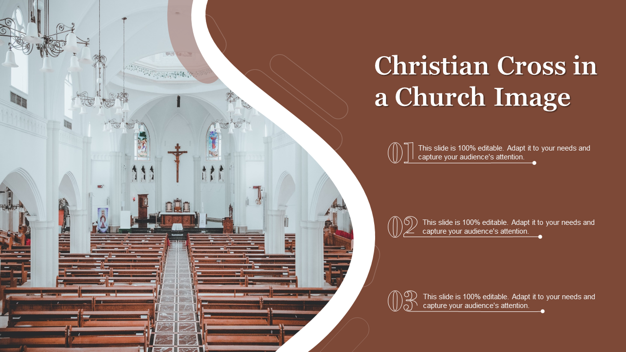 Christian Cross In A Church Image Christian Cross In A Church Image