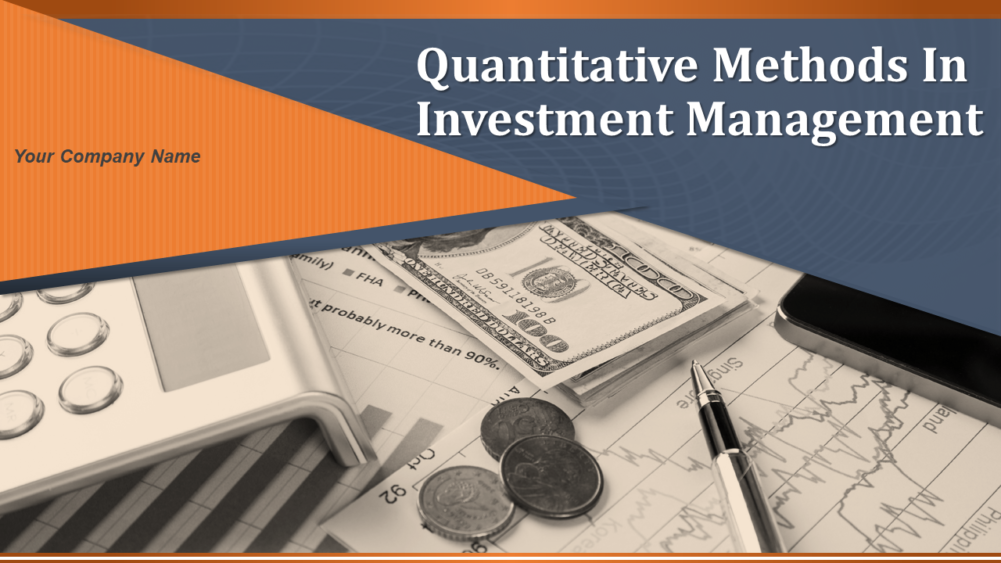 Quantitative Methods In Investment Management
