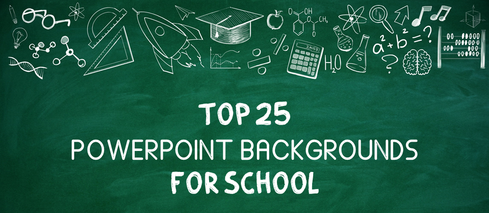 Shape Lives with Top 25 PowerPoint Backgrounds for School