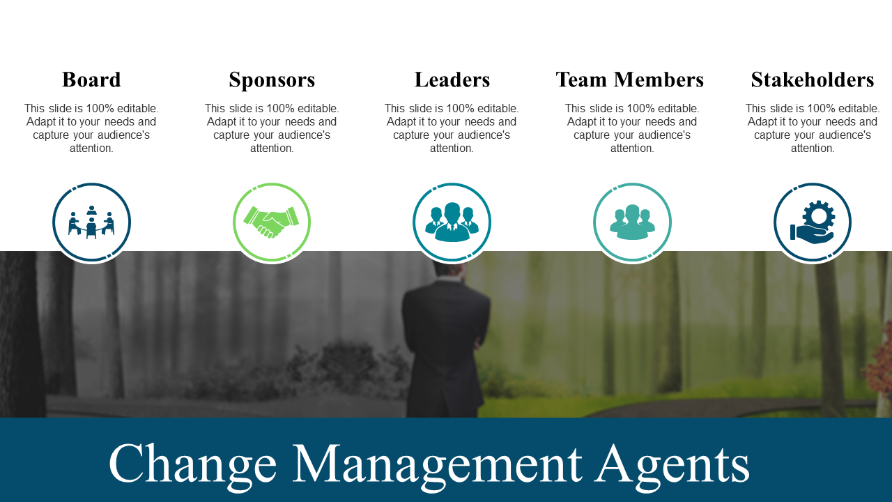 Change Management Agents PowerPoint Graphics