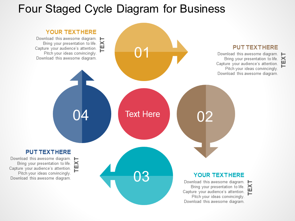 Four Staged Cycle Diagram