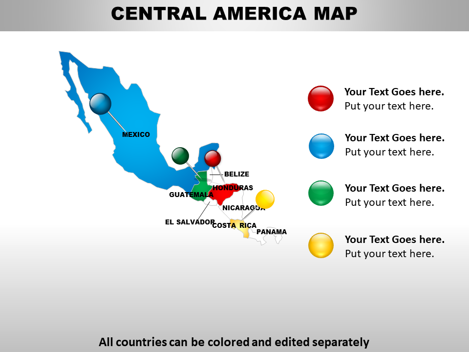 Map Of Central America