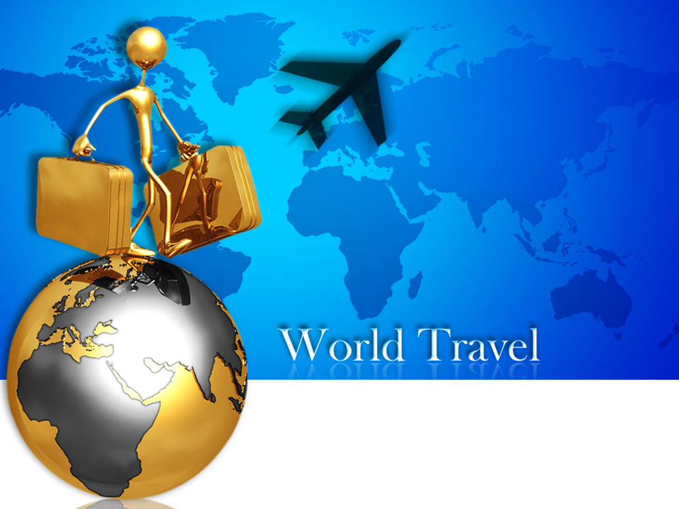 World Travel Business PowerPoint Templates And PowerPoint Backgrounds