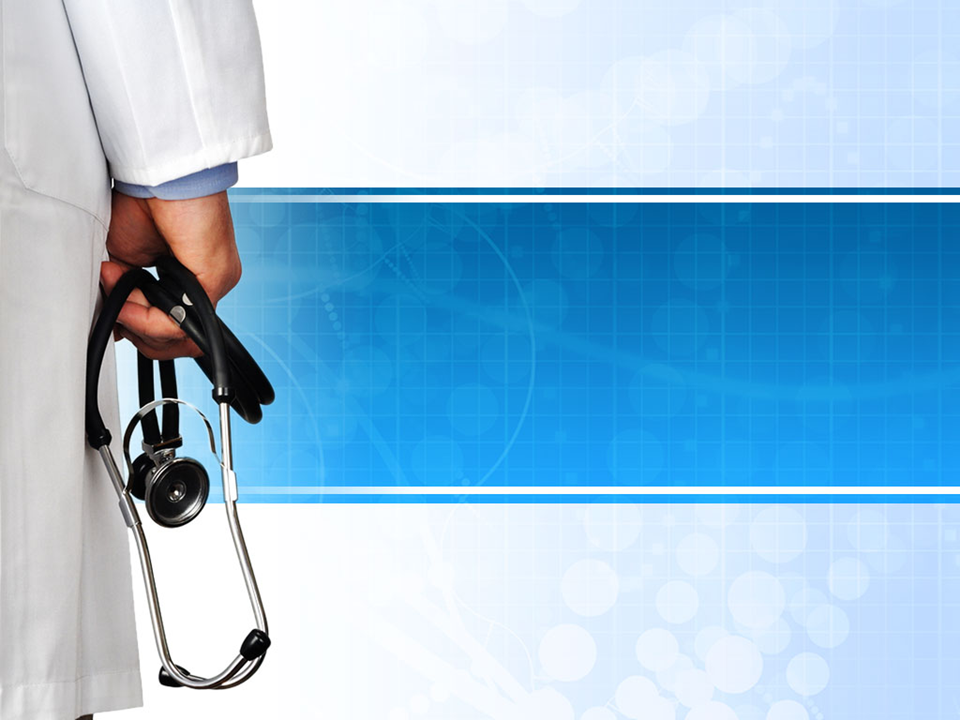 Doctor With Stethoscope Medical PowerPoint Template Doctor With Stethoscope Medical PowerPoint Template
