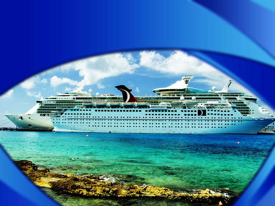 Cruise Ship Holidays PowerPoint Backgrounds and Templates