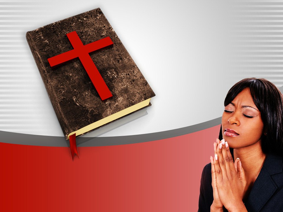 Bible Cross Christianity Spirituality PowerPoint Template