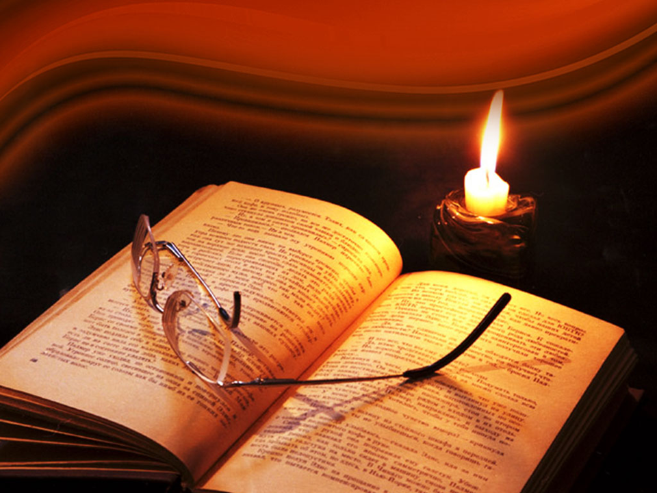 Book and Candle Religion PowerPoint Template