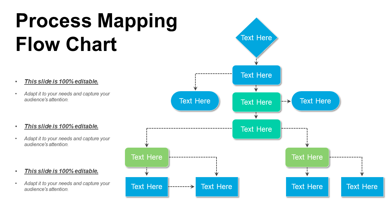 Process Mapping Flow Chart Presentation Design