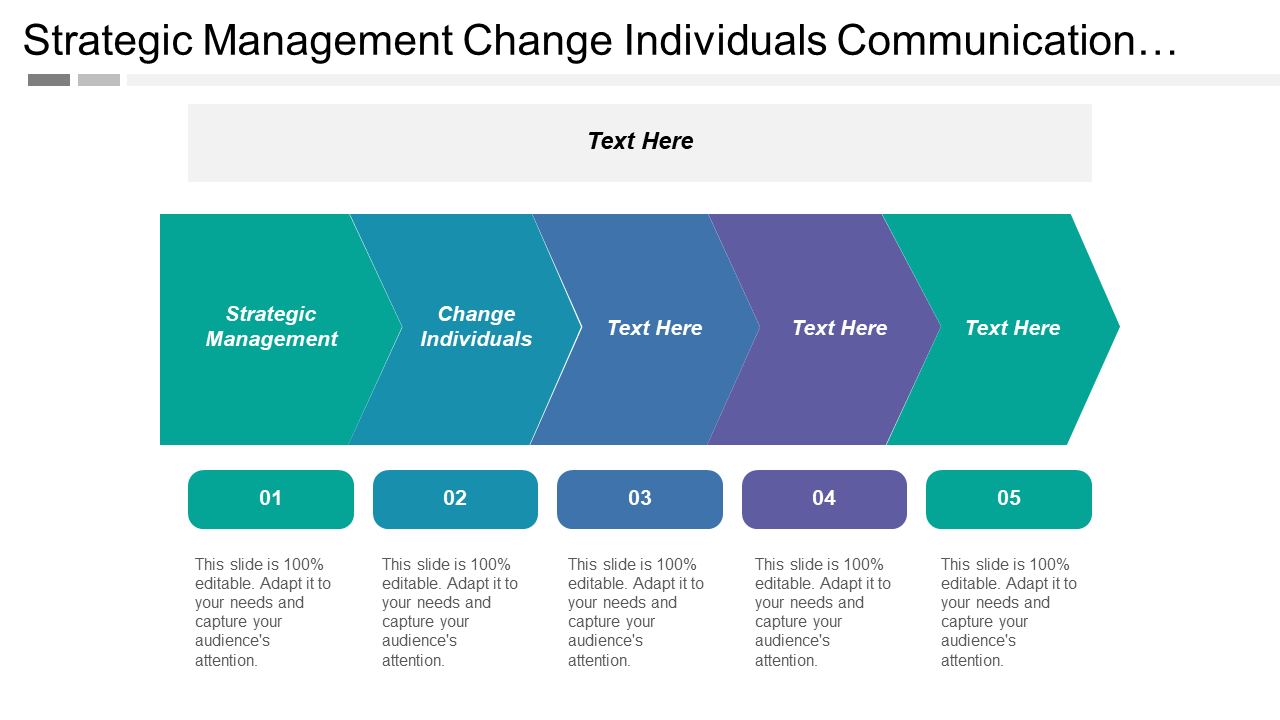 Strategic Management Change PPT Slide