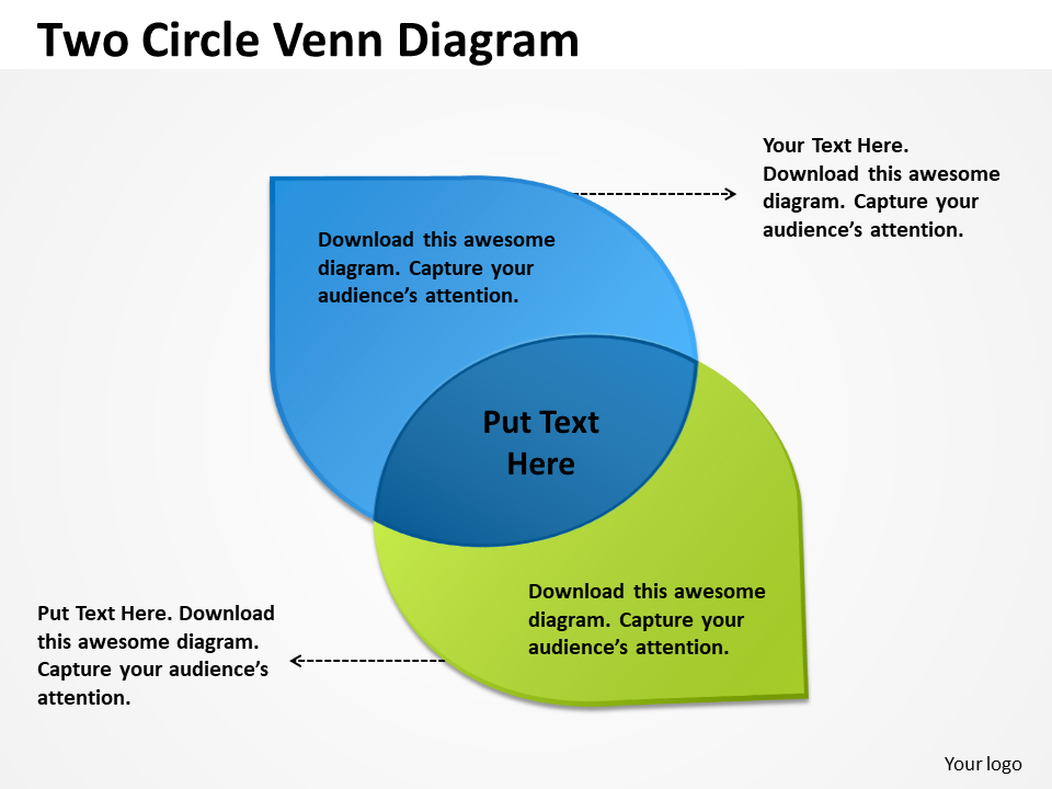 Two Circle Venn Diagram