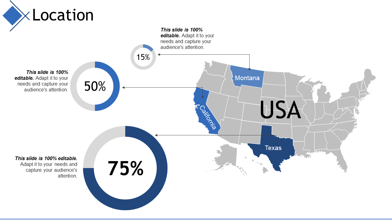 USA Map Location PPT USA Map Location PPT