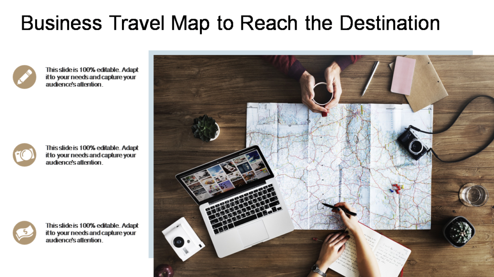 Business Travel Map to Reach The Destination