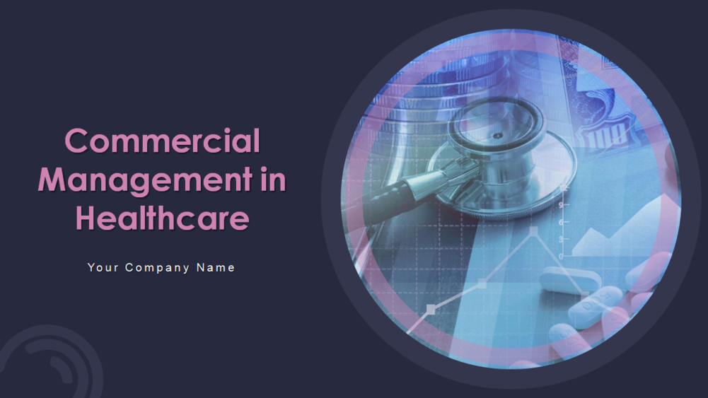 Commercial Management in Healthcare PowerPoint Template