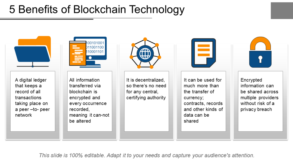  5 Benefits Of Blockchain Technology