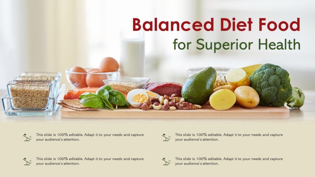 Balanced Diet Food For Superior Health