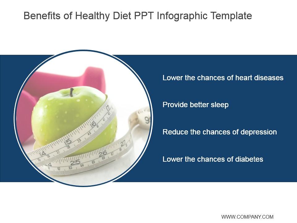 Benefits of Healthy Diet PPT Template