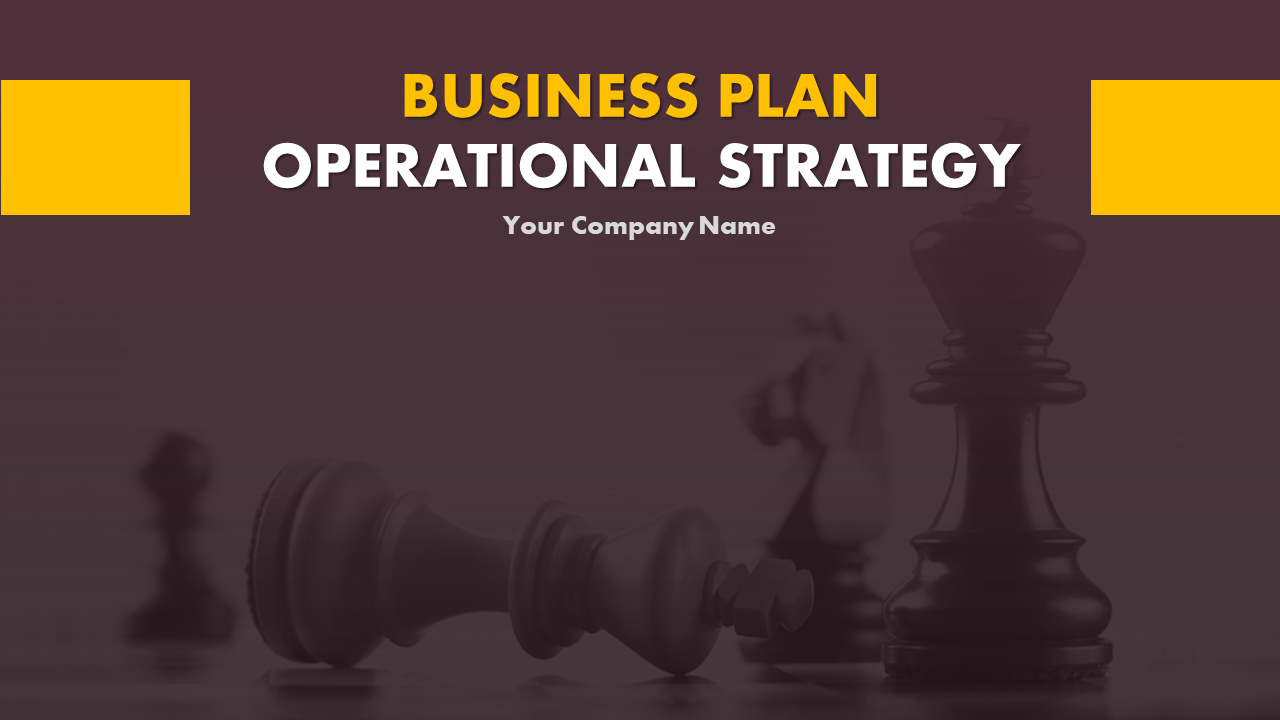 Business Plan Operational Strategy PowerPoint Presentation