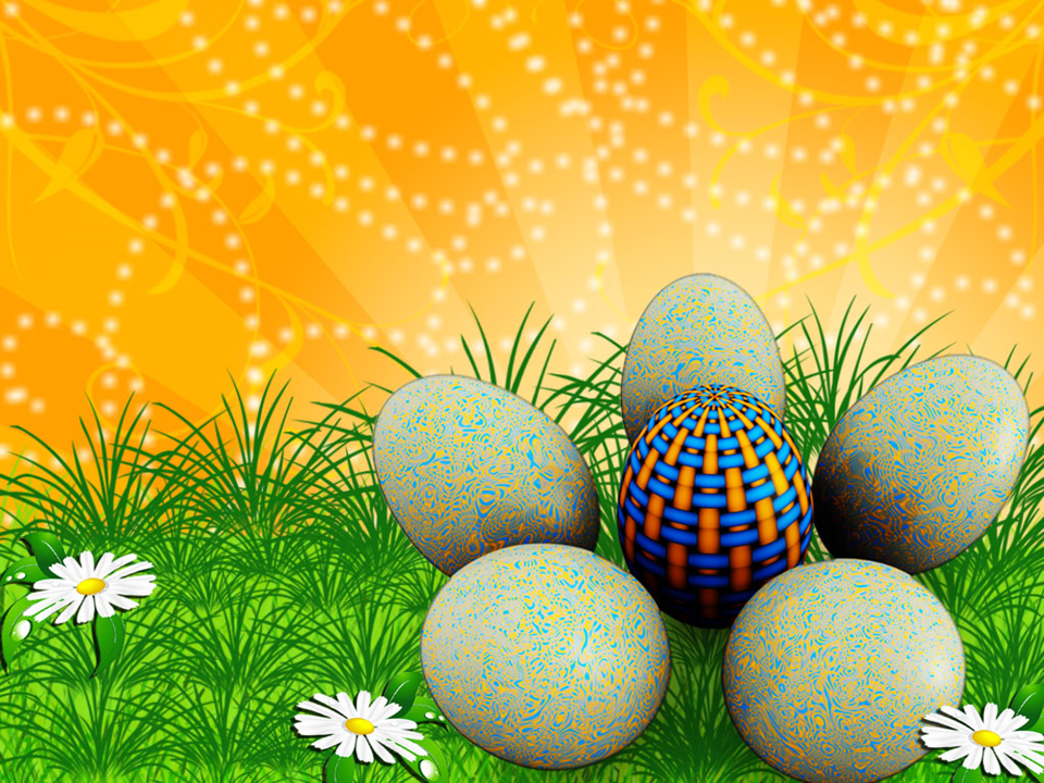 Christ Easter Egg In All For Great Surprise PowerPoint Templates PPT Backgrounds
