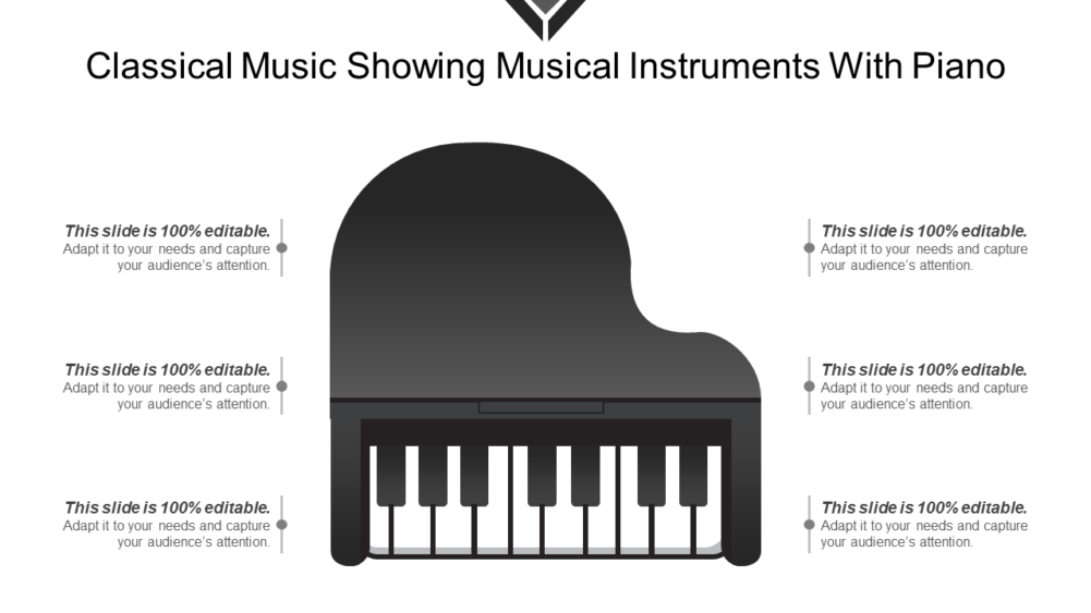 Classical Music Showing Musical Instruments With Piano