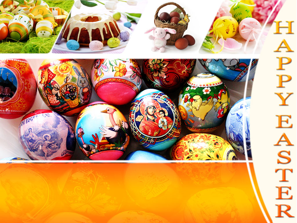 Easter Eggs With Excellent Design PowerPoint Templates PPT Themes And Graphics