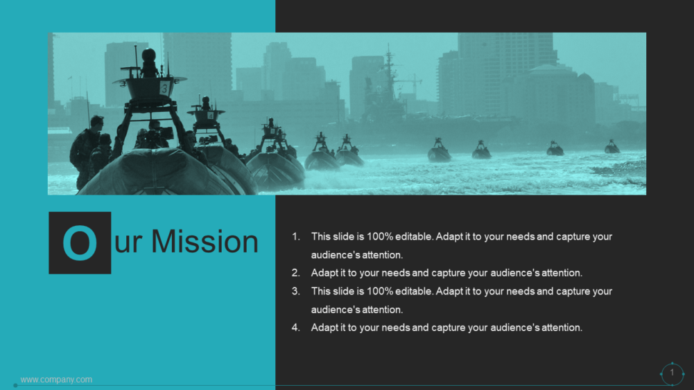 Our Mission Shown By Navy Images