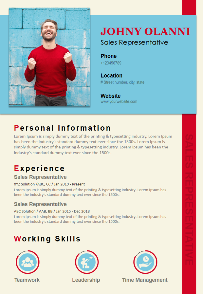 Resume Template 26 Resume Template 26