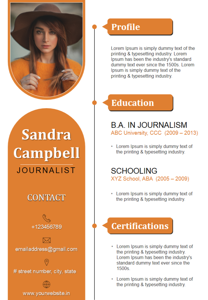 Resume Template 28 Resume Template 28