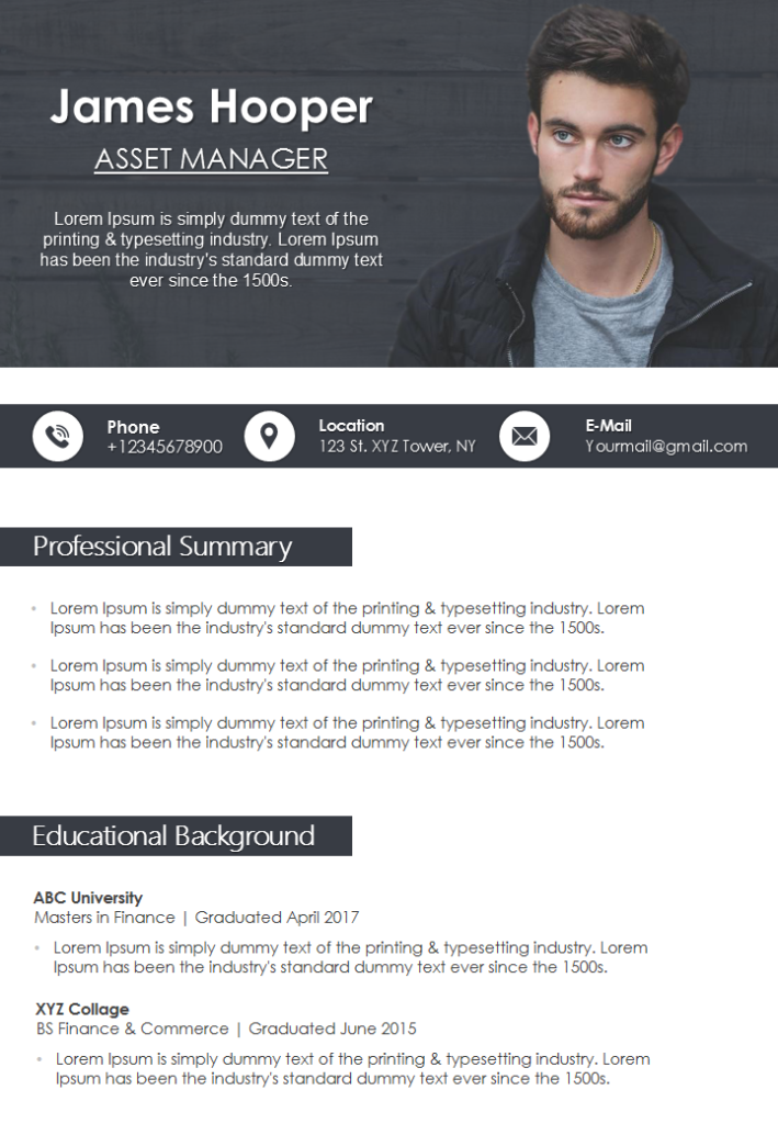 Resume Template 32 Resume Template 32