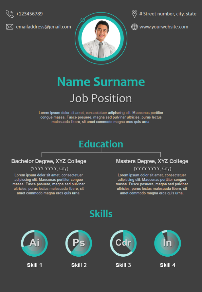 Resume Template 36 Resume Template 36