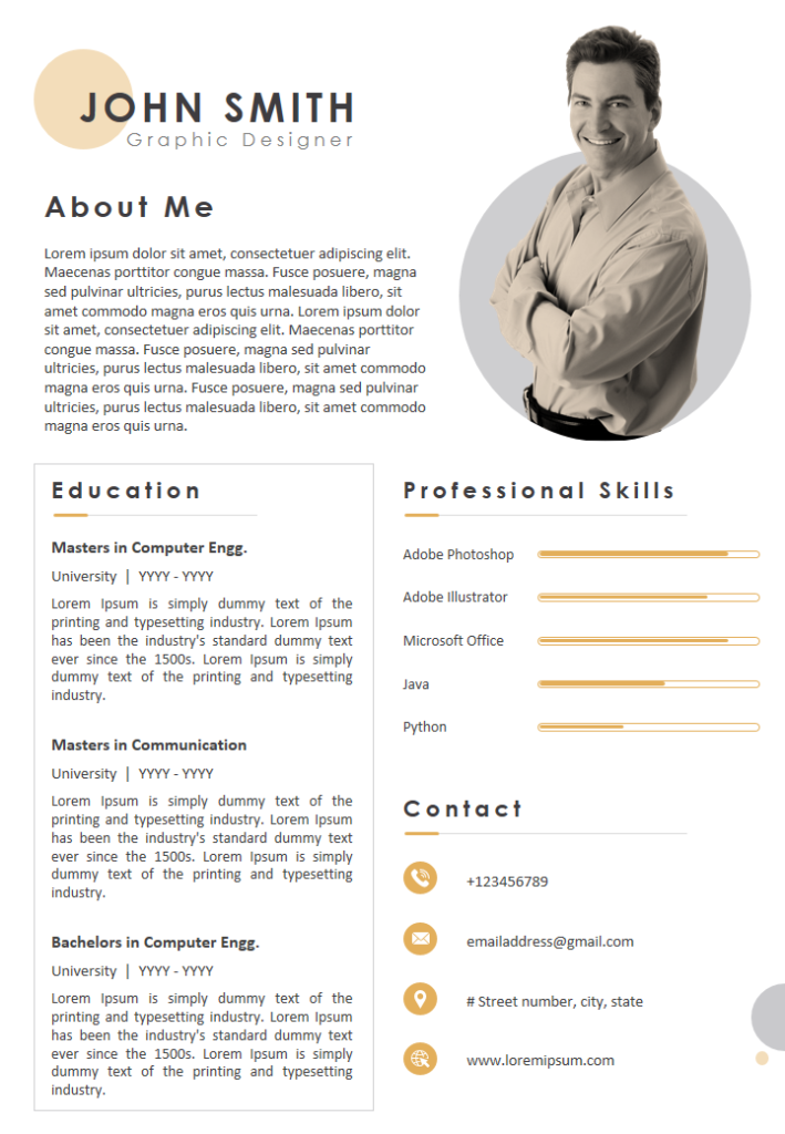Resume Template 80 Resume Template 80