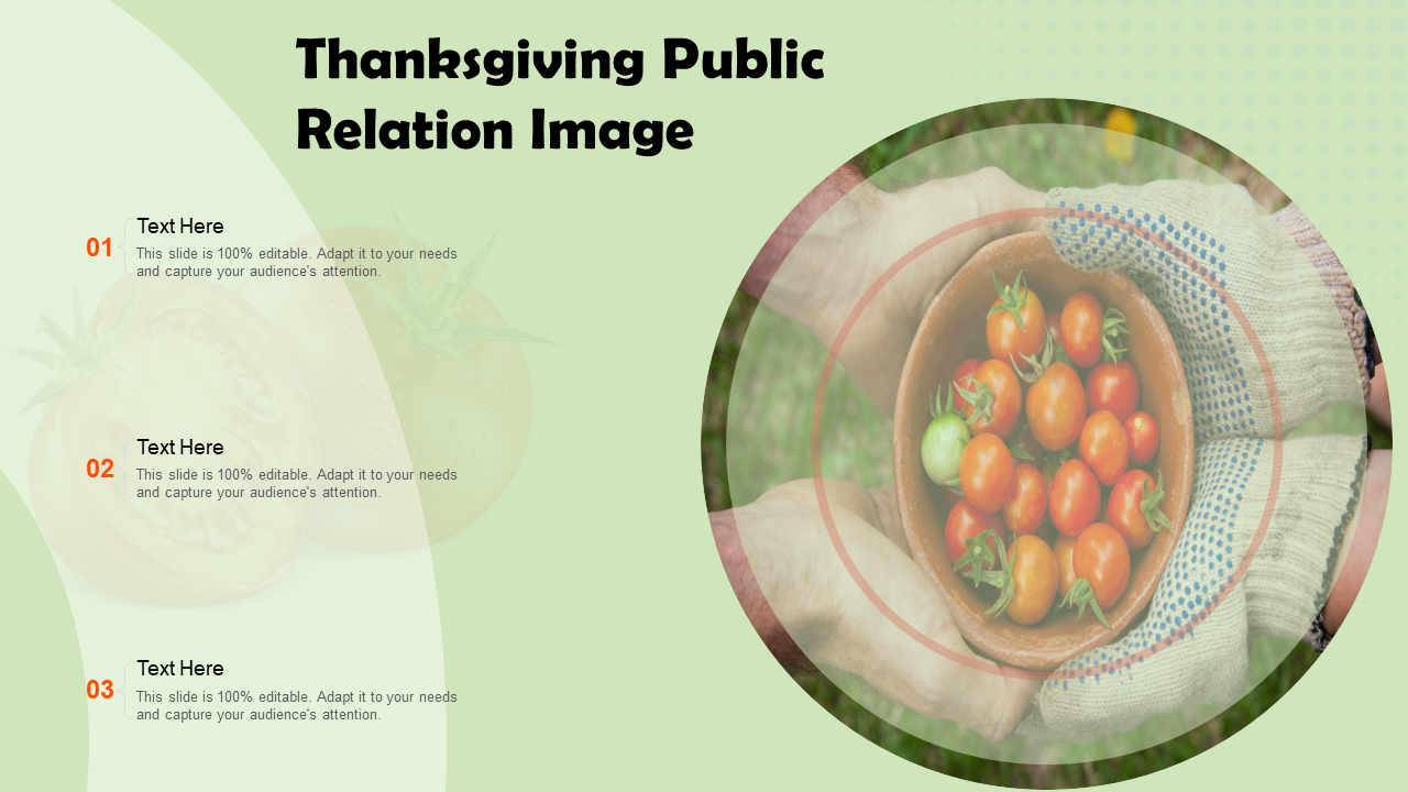 Thanksgiving Public Relation Image