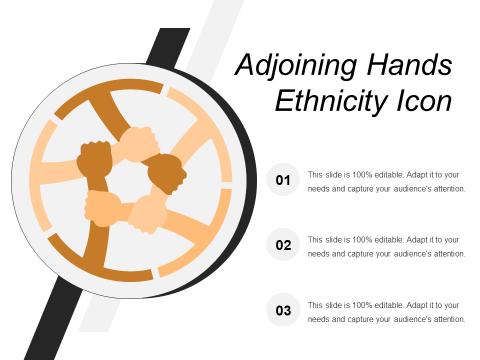 Adjoining Hands Ethnicity Icon