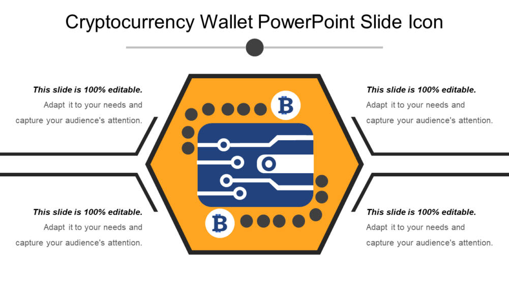 Cryptocurrency Wallet PowerPoint Slide Icon