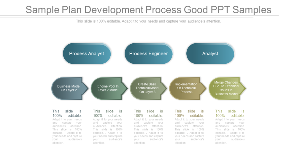 Sample Plan Development Process Good PPT Samples
