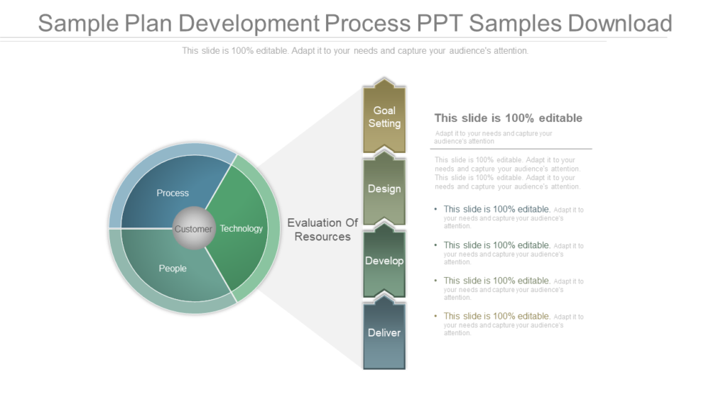 Sample Plan Development Process PPT Samples Download