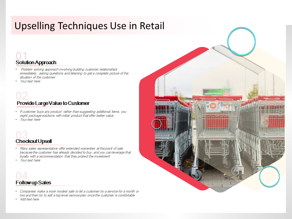 Upselling Techniques Use In Retail-